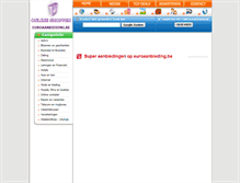 Tablet Screenshot of euroaanbieding.be